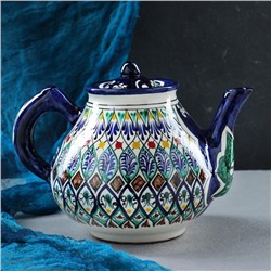 Чайник заварочный Риштанская Керамика «Узоры», 1.6 л, МИКС