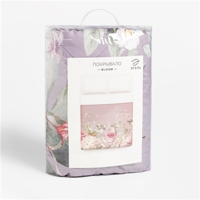 Покрывало 1.5-спальное «Этель» Bloom, 150×210±5 см, микрофибра
