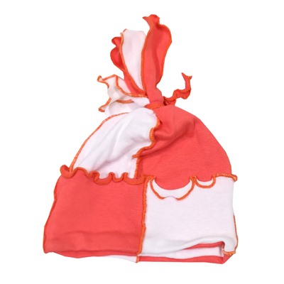 В572 Шапка-узелок для девочки "Арлекино"