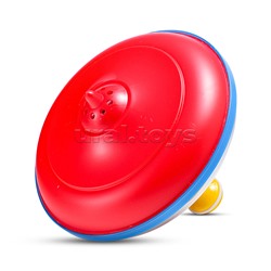 Юла большая прозрачная с музыкой