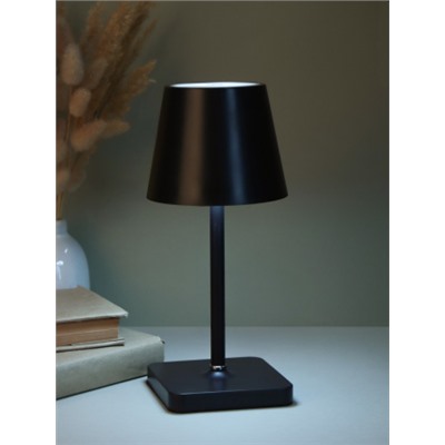 Светильник настольный 24/37 см черный / CW182609-10 /уп 60/USB