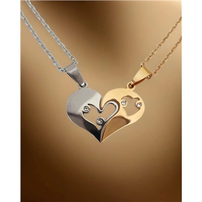 Подвеска парная «Сердце»