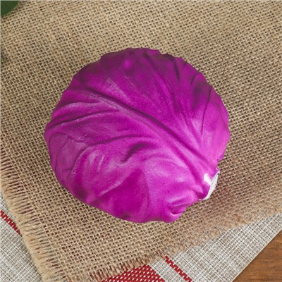 Муляж «Краснокочанная капуста», 10 см