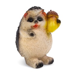 Садовая фигура из гипса «Ёжик с жёлудем», 16 см