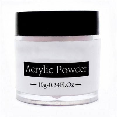 Nail Art Акриловая пудра для ногтей, розовый, 10 г 6509