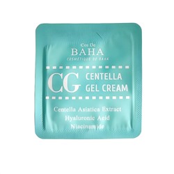 Cos De BAHA Успокаивающий гель-крем для лица и шеи с центеллой / Centella Gel Cream Sample (CG120), 1,5 мл 24696