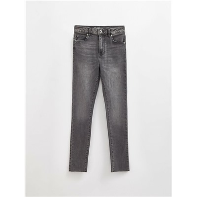 Skinny CONTE CON-701 Джинсы skinny с высокой посадкой и эффектом потертости
