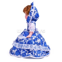 Кукла Чайница Гжель, в пакете