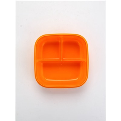 Ланч - бокс квадратный с секциями «Главное в жизни», 14.5×6 см