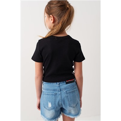 Фуфайка трикотажная для девочек (футболка) PLAYTODAY, 1243951