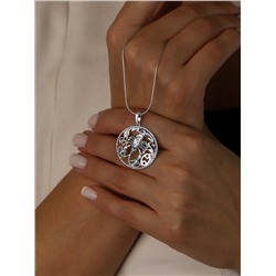 Подвеска из чернёного серебра - Рак 925 пробы П-0307о