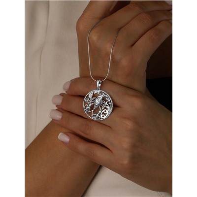 Подвеска из чернёного серебра - Рак 925 пробы П-0307о