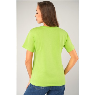 Женская базовая хлопковая футболка Happyfox