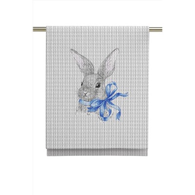 Комплект вафельных полотенец 45х60 (3 шт.) "Унисон" рис 33083-1 Rabbit