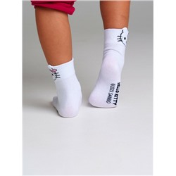 Носки трикотажные для девочек, 2 пары в комплекте