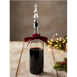 Пробка для бутылки «Ёлочка», 3×3×17 см, алюминий