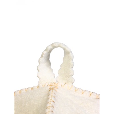 Шапка для бани и сауны «Царская», шерсть 50%, полиэфир 50%, набор 2 шт.