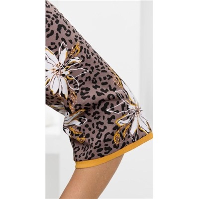 Халат Гевея (Коричневый)