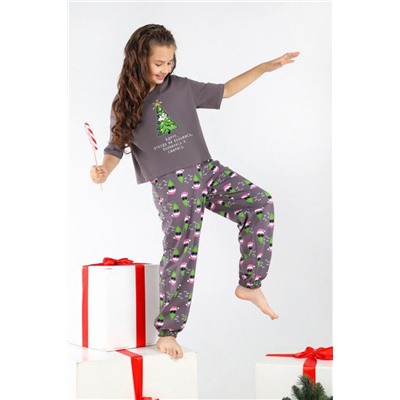 Костюм для девочки Стар-1 (Серый)