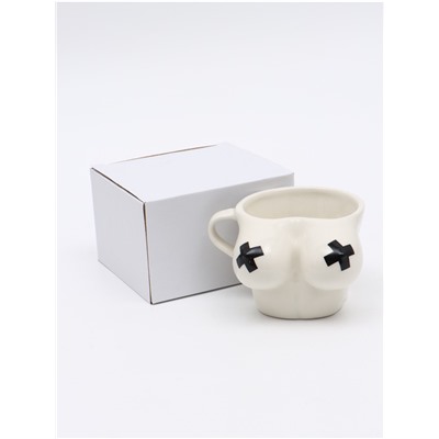 Кружка чайная керамическая Censored, 250 мл, 18+