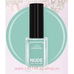 JEANMISHEL Лак Nude collection с эффектом геля тон 391 нежно-бирюзовый 12мл