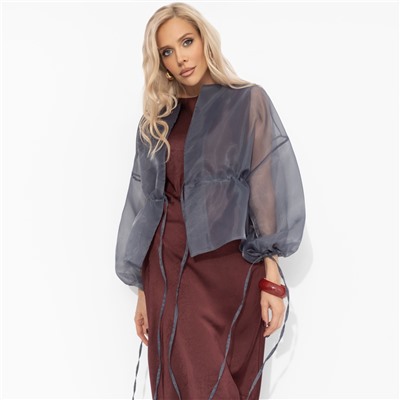 Жакет нарядный, Вершина восхищения (графитовый)