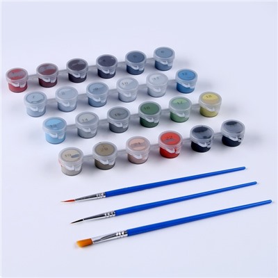 Картина по номерам на холсте с подрамником «Дождливая улица» 40×50 см