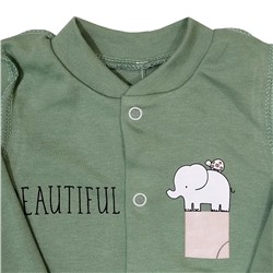 8974 Боди (жираф+слон) интерлок