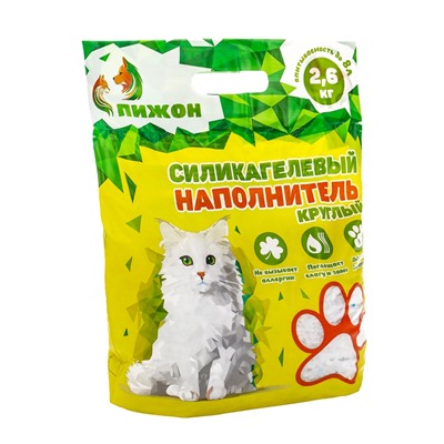 Наполнитель силикагелевый «Пижон», 8 л