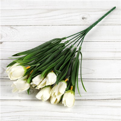 Цветок искусственный Букет тюльпанов 34 см 6 веток / NT596 /уп 600/