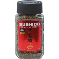 BUSHIDO. Red Katana 50 гр. стекл.банка