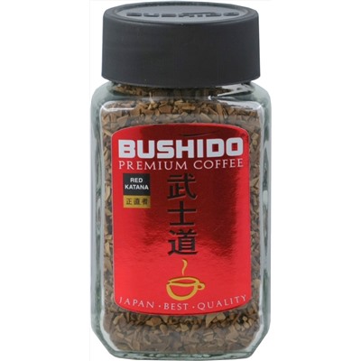 BUSHIDO. Red Katana 50 гр. стекл.банка