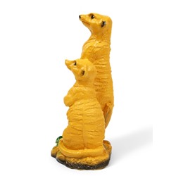 Садовая фигура из гипса «Суррикаты», 36.5×14×22 см