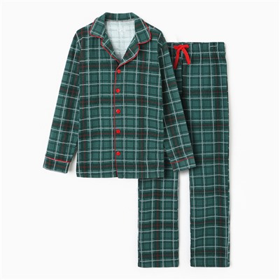 Пижама мужская KAFTAN Green mood, размер 48