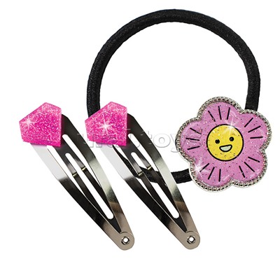 Создай украшения из эпоксидной смолы, Резинка и заколки (серебро)