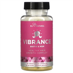 Eu Natural, Vibrance, Biotin & MSM, 60 Vegetarian Capsules