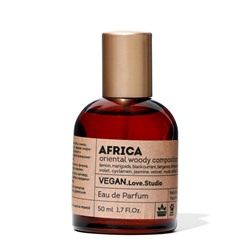 Парфюмерная вода женская Vegan Love Studio Africa, 50 мл (по мотивам Bal d’Afrique (Byredo)
