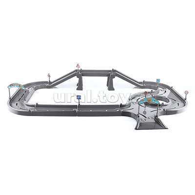 Игровой набор "Автодорога" 2,5м с машинками (серая)