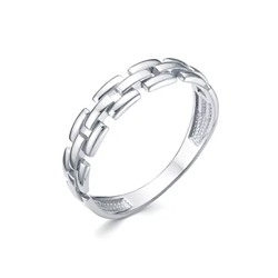 Кольцо из серебра без вставки, В10-1349