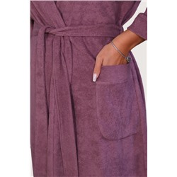 Розали - халат коричневый