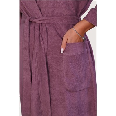 Розали - халат коричневый