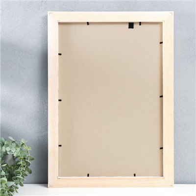 Фоторамка для фото 30×45 см Butte, сосна, (пластиковый экран), белый