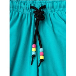 Комплект трикотажный для девочек: фуфайка (футболка), шорты