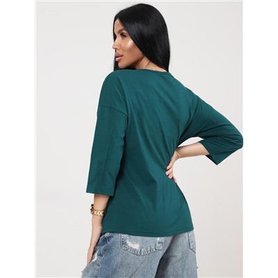 Хоста - футболка изумрудный