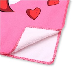 Полотенце - пончо детское LoveLife «Пони», 60×120 см, розовое