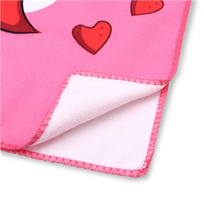 Полотенце - пончо детское LoveLife «Пони», 60×120 см, розовое