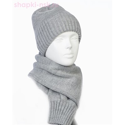 20722 F 1A Брадфорд Комплект женский флис (колпак+шарф) (56-58)