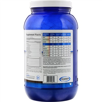 Gaspari Nutrition, Proven Egg, 100%-ный протеин из яичного белка, шоколадный вкус, 900 г (2 фунта)