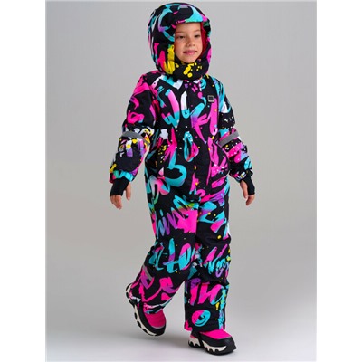 Комбинезон текстильный с полиуретановым покрытием для девочек