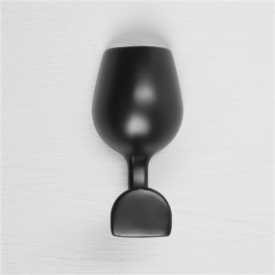 Крючок мебельный CAPPIO CHALICE, однорожковый, цвет черный